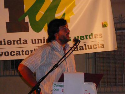 IU realizó su mitin central de campaña en Almuñécar
