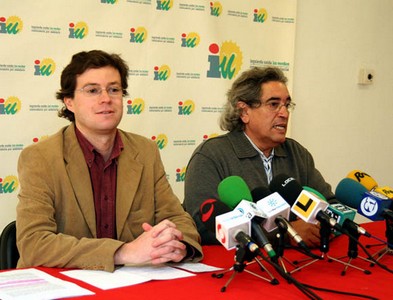Pedro Vaquero y Manuel Morales encabezarán la lista de IU al Congreso