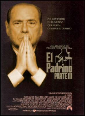 Berlusconi jura "estrangular" a los autores de películas y libros sobre la mafia