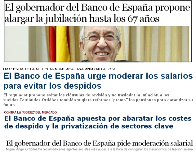 El gobernador del Banco de España reconoce ahora a IU que complementa su sueldo de 165.026 euros al año con al menos 30.000 euros más en dietas