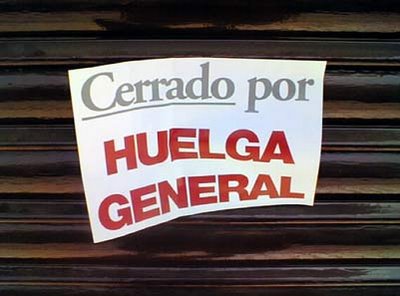 Masivo seguimiento de la huelga en Andalucía