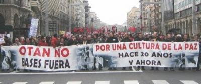 Portugal declara "potencialmente peligrosos para el orden público y la seguridad interna" a los activistas contra la OTAN