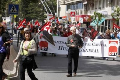 CGT organiza una manifestación en Sevilla en defensa de las pensiones y los servicios públicos