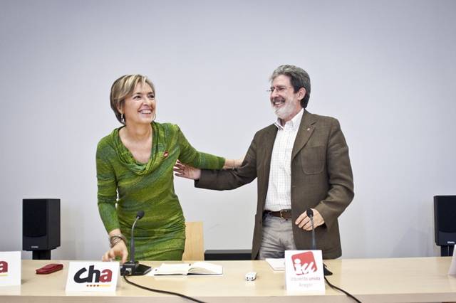 CHA e IU suman fuerzas para que el aragonesismo de izquierdas vuelva a Madrid