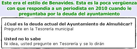 El Ayuntamiento de Almuñécar calcula una deuda de 45 millones