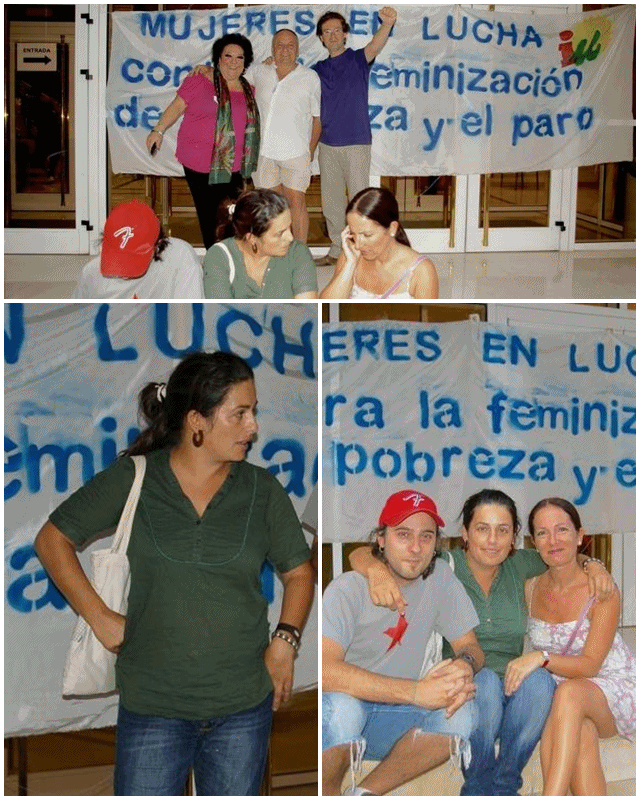 IU de Almuñécar en el reciente Encuentro de Mujeres en Lucha en Granada