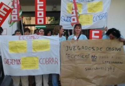 Huelga indefinida de limpieza en los juzgados de la Costa de Granada y en Órgiva