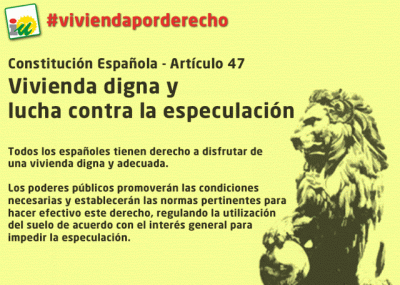 Izquierda Unida Andalucía felicita al Gobierno andaluz por la aprobación del Decreto Ley de Función Social de la Vivienda