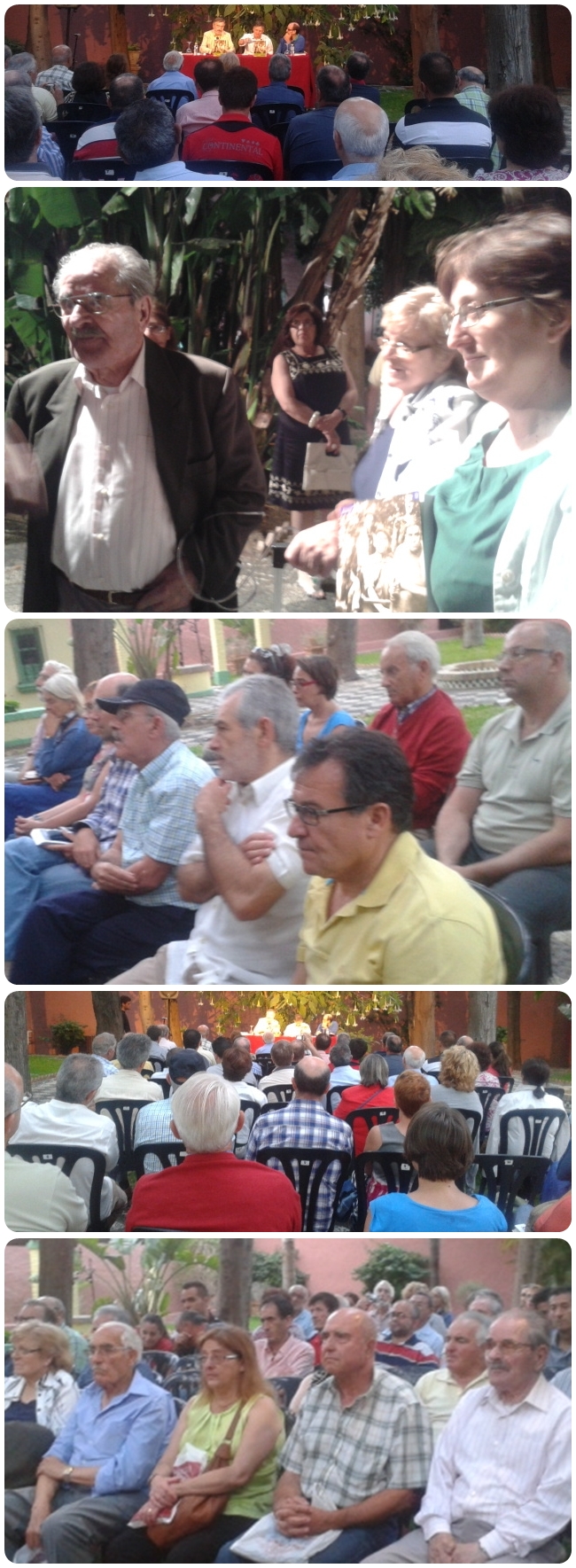 Emotivo acto de presentación del libro 'Vivir entre tinieblas' el jueves 28 de junio en La Najarra