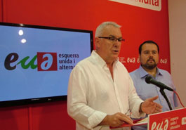 Cayo Lara reclama la dimisión de Rajoy y de buena parte de la cúpula del PP por "haber mentido a toda la sociedad y hacerlo descaradamente" respecto a la relación de Bárcenas con su partido
