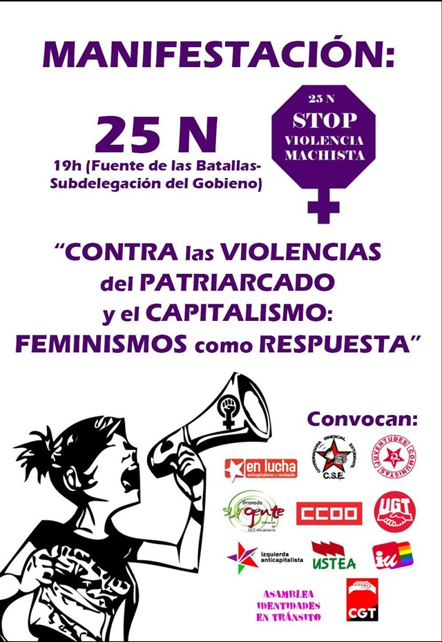 25 de Noviembre: contra la violencia machista