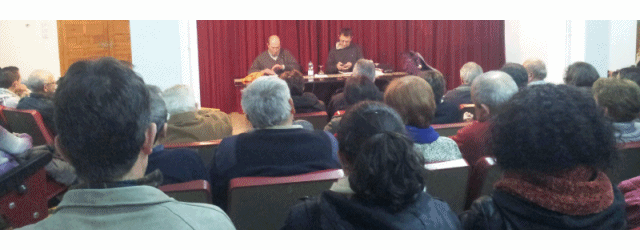 Concurrida y didáctica charla de Juan Carlos Monedero en Salobreña