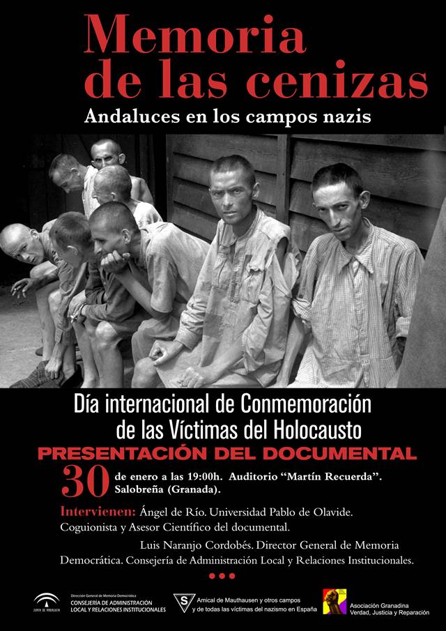 Jueves, 30 de enero en Salobreña: Memoria de las cenizas