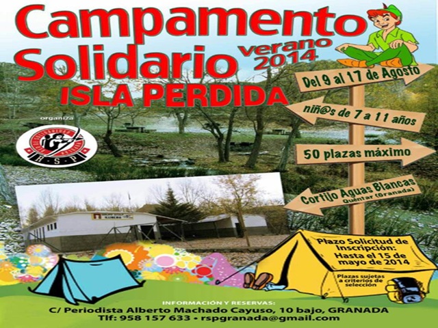 Campamento Solidario organizado por la Red de Solidaridad Popular