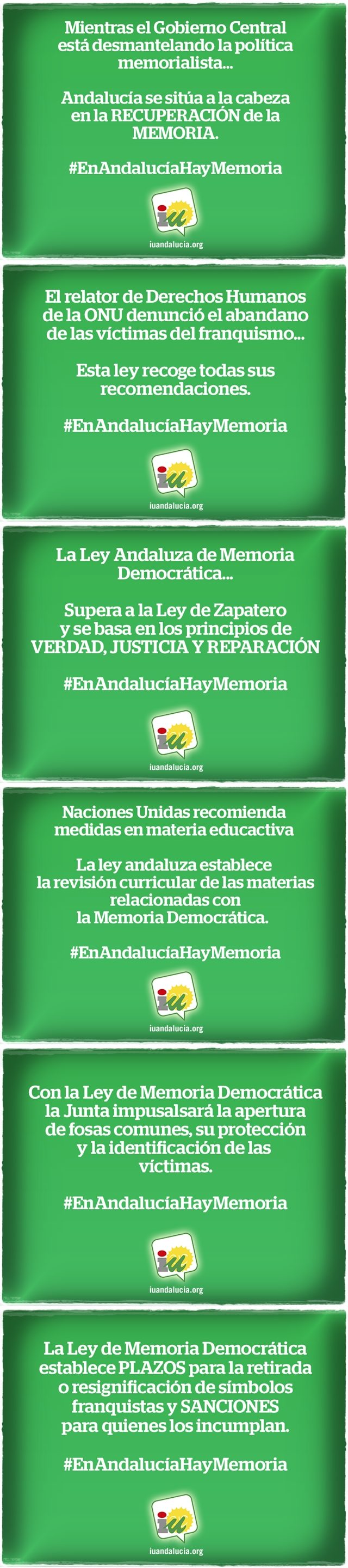 Se ha aprobado el proyecto de Ley de Memoria Democrática de Andalucía