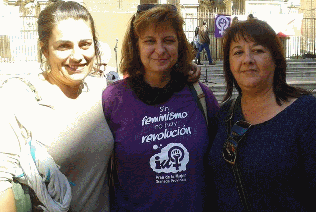 IU Almuñécar también estuvo conmemorando el Día de la Mujer Trabajadora